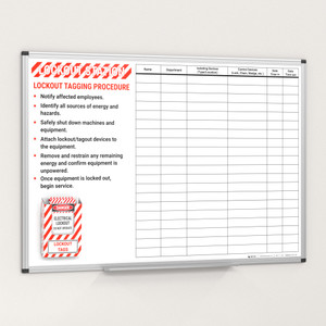 Lockout Tagging - 36X24 Tag Station