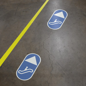 Escalator - Wayfinding Floor Sign Icon