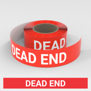 Dead End - Smart Stripe Inline Printed Floor Tape