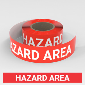 Hazard Area - Smart Stripe Inline Printed Floor Tape