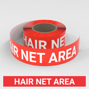 Hair Net Area - Smart Stripe Inline Printed Floor Tape