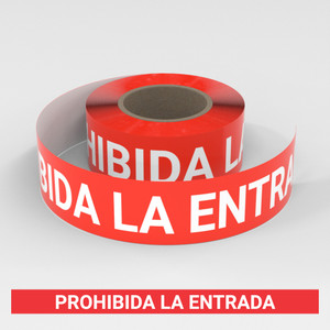 Prohibida La Entrada - Smart Stripe Inline Printed Floor Tape