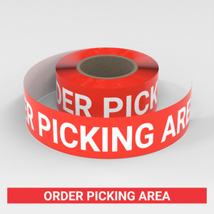 Order Picking Area - Smart Stripe Inline Printed Floor Tape