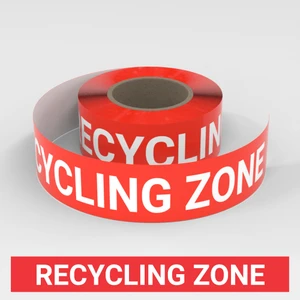 Recycling Zone - Smart Stripe Inline Printed Floor Tape