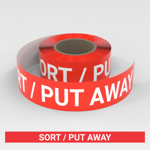 Sort / Put Away - Smart Stripe Inline Printed Floor Tape