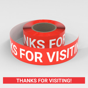 Thanks For Visiting! - Smart Stripe Inline Printed Floor Tape