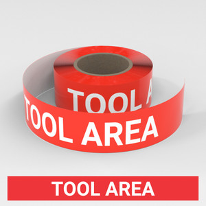 Tool Area - Smart Stripe Inline Printed Floor Tape Tool Area - Smart Stripe Inline Printed Floor Tape
