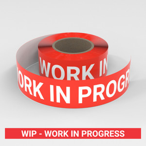 WIP - Work In Progress - Smart Stripe Inline Printed Floor Tape WIP - Work In Progress - Smart Stripe Inline Printed Floor Tape