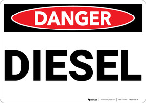 Danger: Diesel - Wall Sign