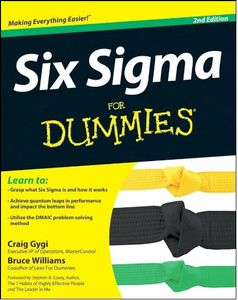 Six Sigma For Dummies Book by Craig Cygi and Bruce Williams