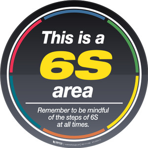 6S Area Sign 6S Area Sign
