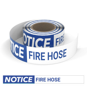 Notice: Fire Hose - Smart Stripe Inline Printed Floor Tape