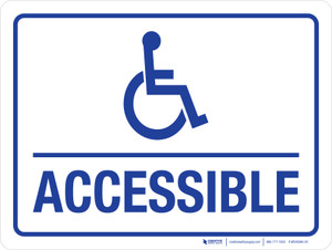 Accessible Landscape - Wall Sign