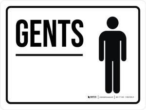 Gents Landscape - Wall Sign