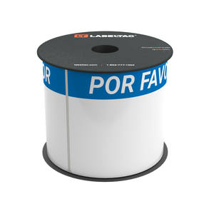 LabelTac® 4 and Pro Model Die-Cut "Por Favor" (Please) Header Supply LabelTac® 4 and Pro Model Die-Cut "Por Favor" (Please) Header Supply