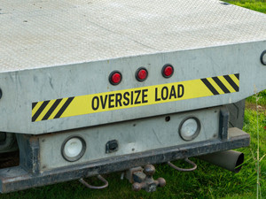 Oversize Load - Vehicle Safety Bumper Decal