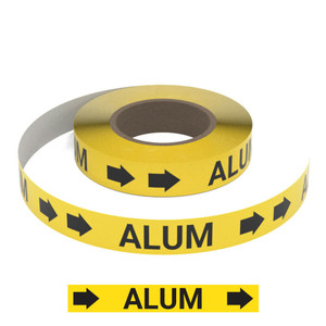 Alum (Yellow) - Pipe Marking Roll