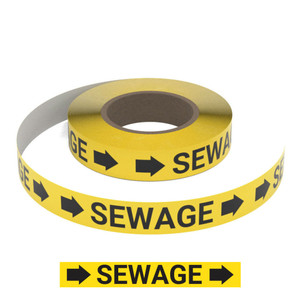 Sewage - Pipe Marking Roll