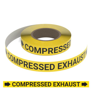 Compressed Exhaust - Pipe Marking Roll