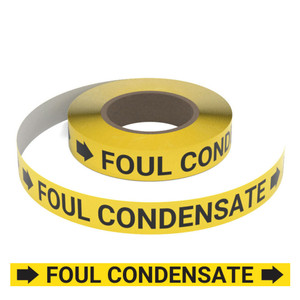 Foul Condensate - Pipe Marking Roll