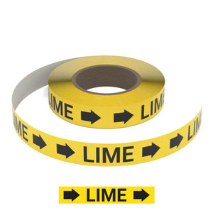 Lime (Yellow) - Pipe Marking Roll