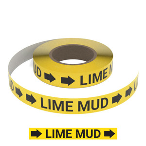 Lime Mud (Yellow) - Pipe Marking Roll