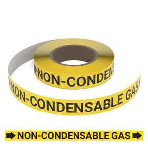Non-Condensable Gas - Pipe Marking Roll