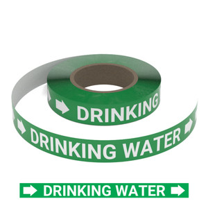 Drinking Water - Pipe Marking Roll