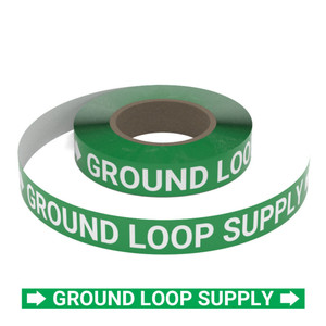 Ground Loop Supply - Pipe Marking Roll