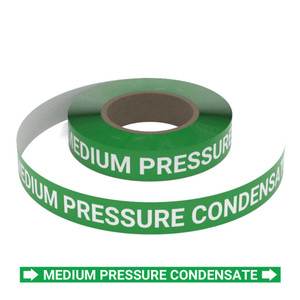 Medium Pressure Condensate - Pipe Marking Roll