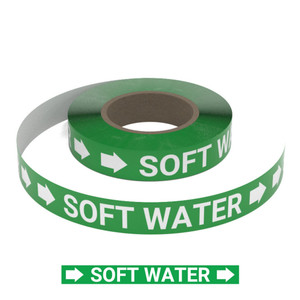Soft Water - Pipe Marking Roll