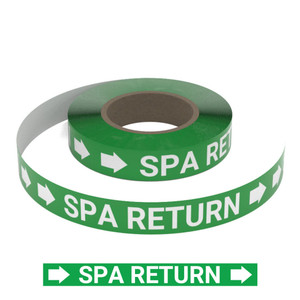 Spa Return - Pipe Marking Roll