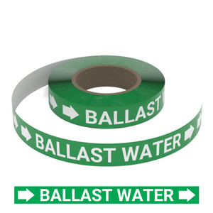 Ballast Water - Pipe Marking Roll