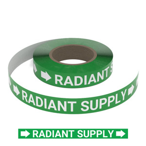 Radiant Supply - Pipe Marking Roll