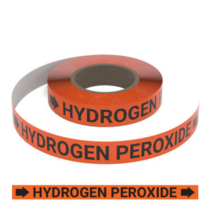 Hydrogen Peroxide - Pipe Marking Roll