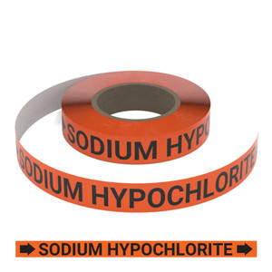 Sodium Hypochlorite - Pipe Marking Roll