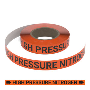 High Pressure Nitrogen - Pipe Marking Roll