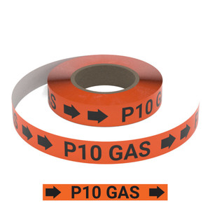 P10 Gas - Pipe Marking Roll