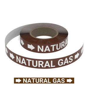 Natural Gas - Pipe Marking Roll