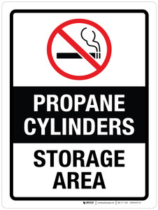 Propylene Emergency Shut Off Landscape - Wall Sign