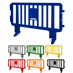 MOVIT 6.5 Foot Heavy Duty Plastic Barricades MOVIT 6.5 Foot Heavy Duty Plastic Barricades