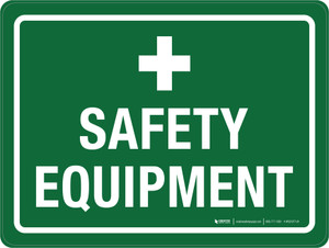 First Aid Supplies Landscape - Wall Sign