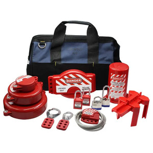 Valve Lockout Kit with Carrying Bag