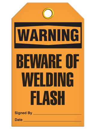 Warning Beware Of Weld | Creative Safety Supply