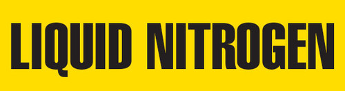 Liquid Nitrogen Pipe Marking Wrap
