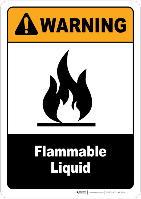 Warning Flammable Liquids