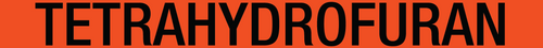 Tetrahydrofuran Pipe Label