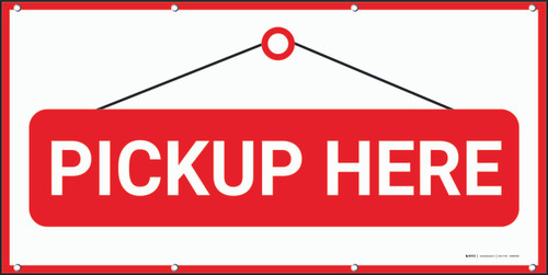 Pickup Here Banner