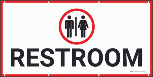 Restroom Banner