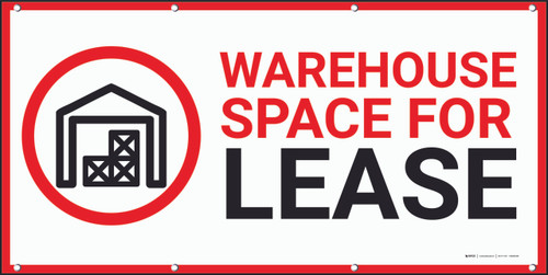Warehouse Space For Lease Banner
